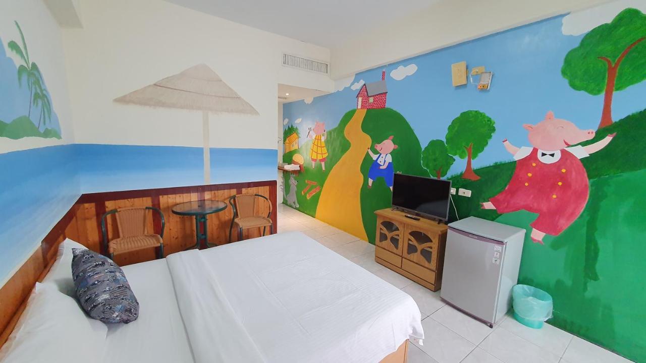 Lang Jiao Ya She Homestay Heng-ch'un Exteriör bild