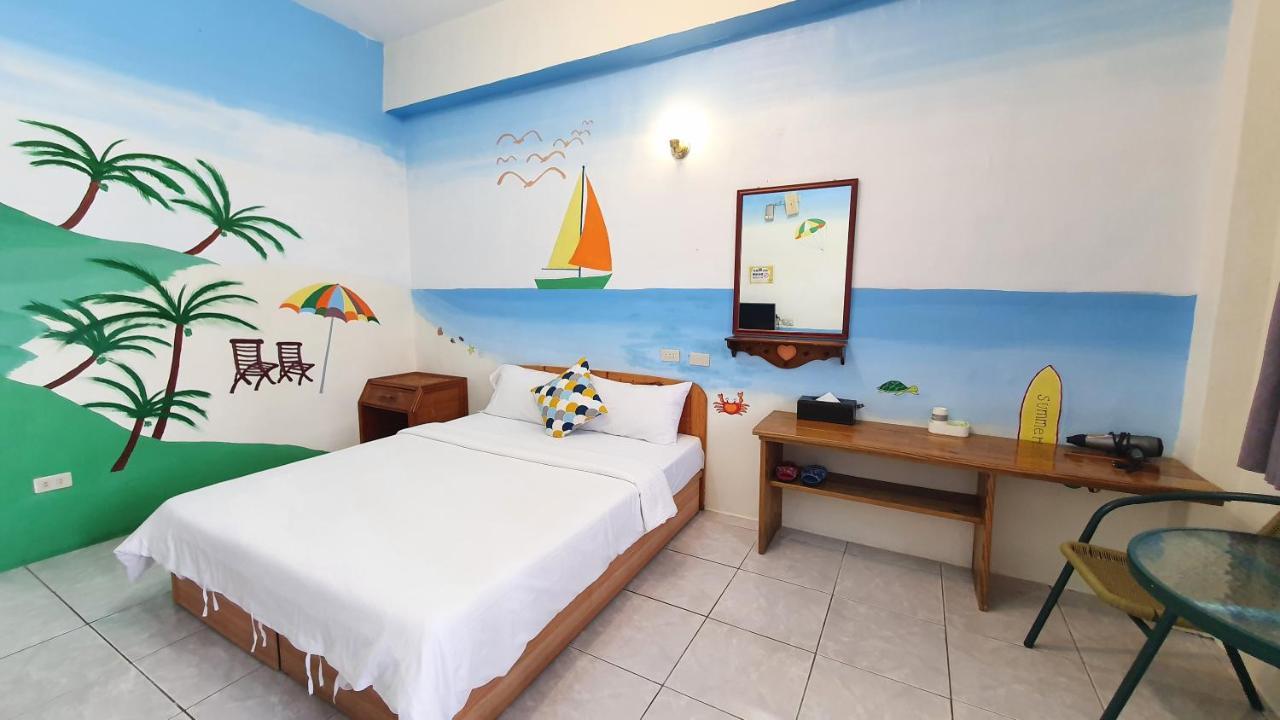 Lang Jiao Ya She Homestay Heng-ch'un Exteriör bild