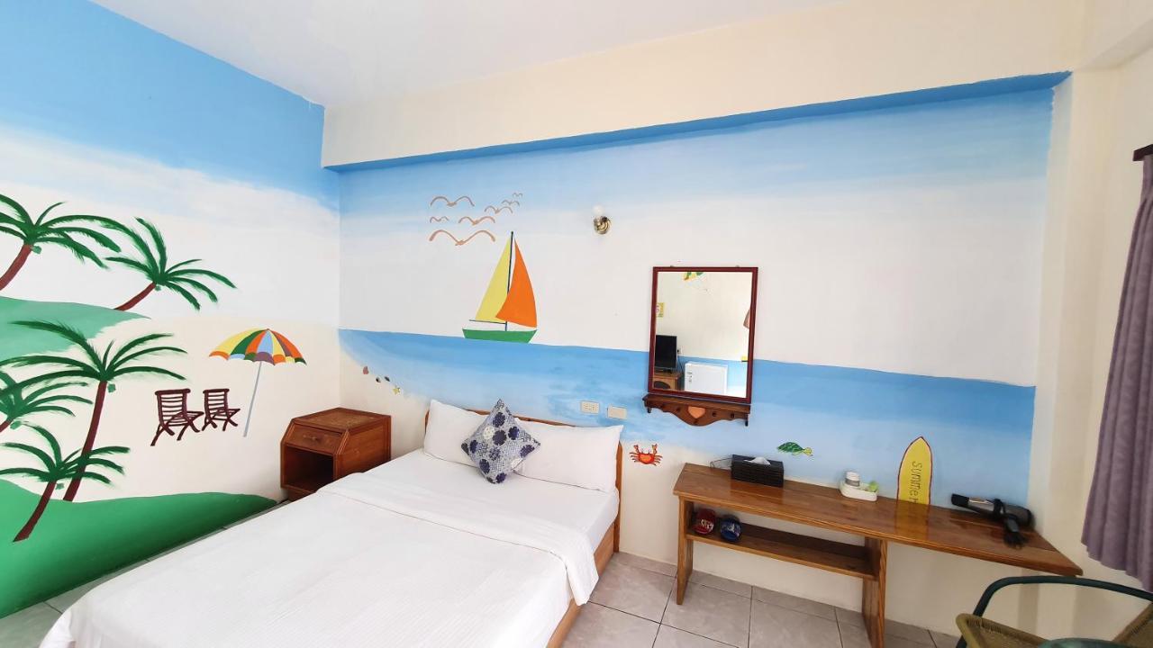 Lang Jiao Ya She Homestay Heng-ch'un Exteriör bild